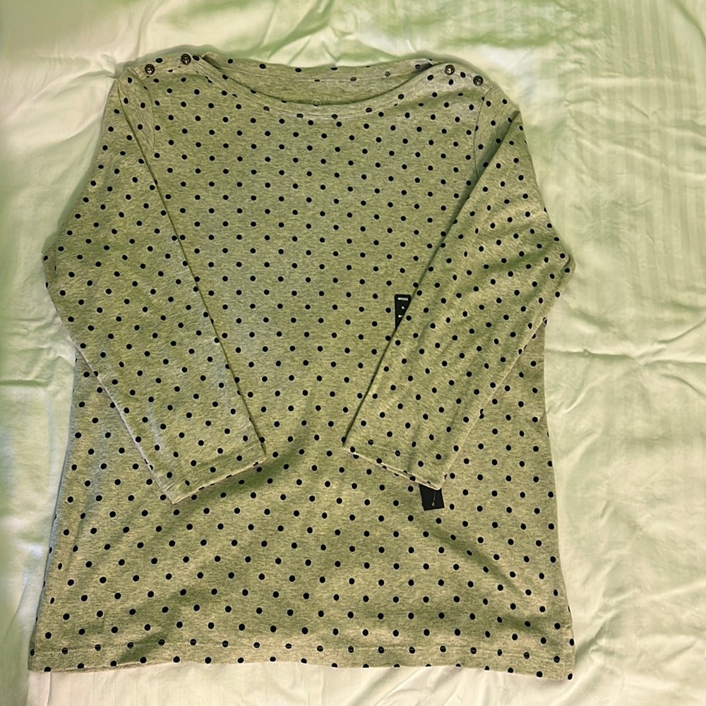 Lands End 3/4 Sleeve Tee